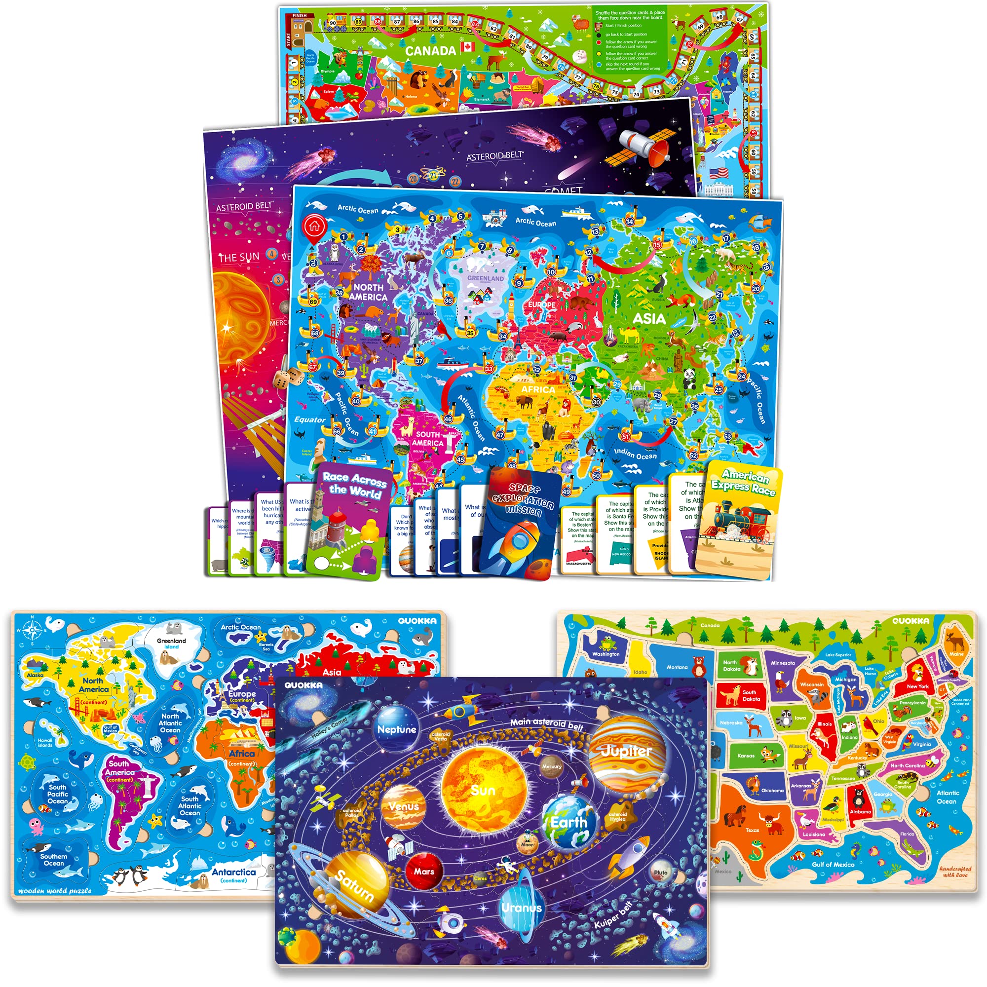 QUOKKA Set of Toys and Games for Kids