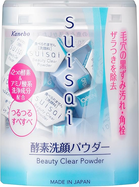 Amazon Suisai スイサイ スイサイ 洗顔パウダー ビューティクリアパウダーウォッシュ 単品 0 4g 32個 Suisai スイサイ 洗顔パウダー 通販