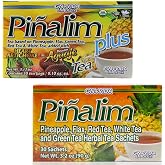 Pinalim Tea Variety Pack &ndash; Pineapple Extra Strength (1 Pack) + Pinalim Plus Aguaje &amp; Artichoke (30 Bags)