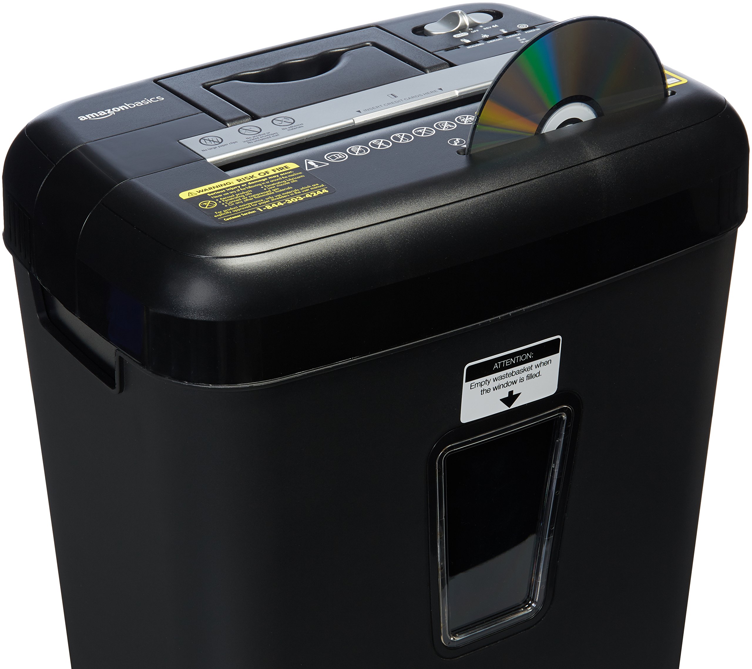 AmazonBasics 12 Sheet CrossCut Paper/CD/ Credit Card Shredder