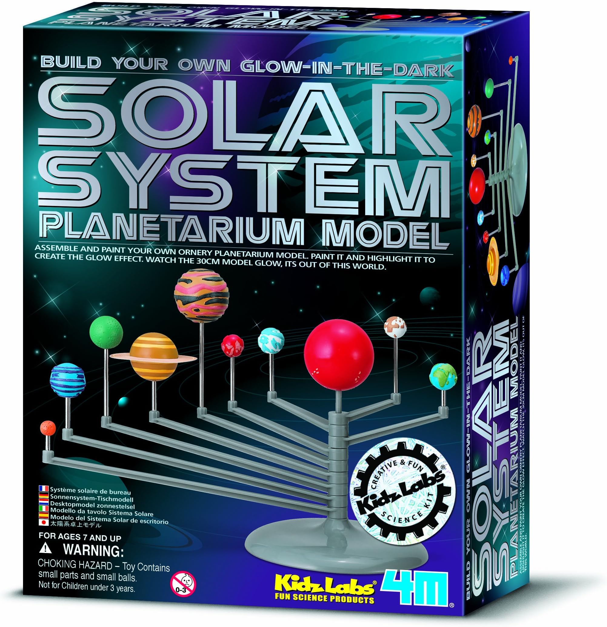 Build Your Own Planetarium Model - Space Models Set Educational - Science Toys & Games Gift Present Idea For Birthdays Age 8+ Girls Boys Kids Children