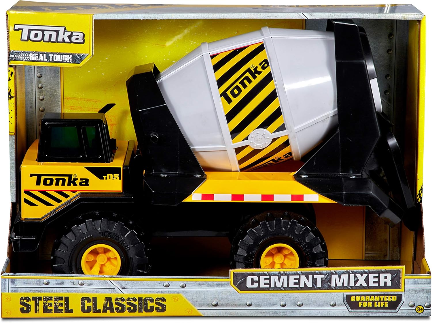 tonka steel cement mixer vehicle