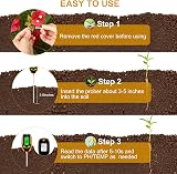 BlumWay 5-in-1 Soil Tester pH Moisture Light Temperature Greenhouse Kit view 4
