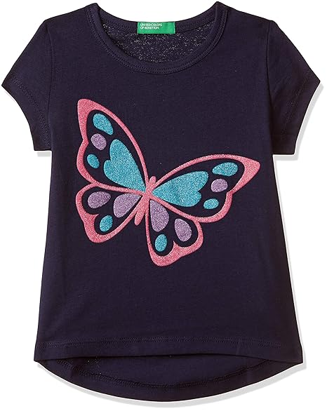 Baby Girls Plain Regular fit T-Shirt