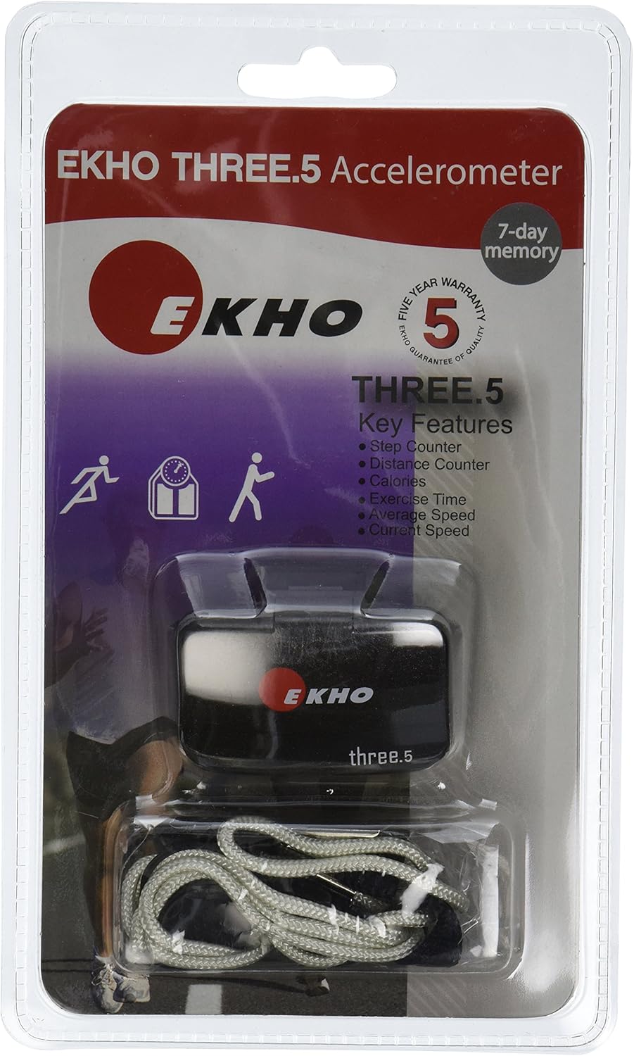 EKHO Three.5 Accelerometer Sport Pedometers Sports