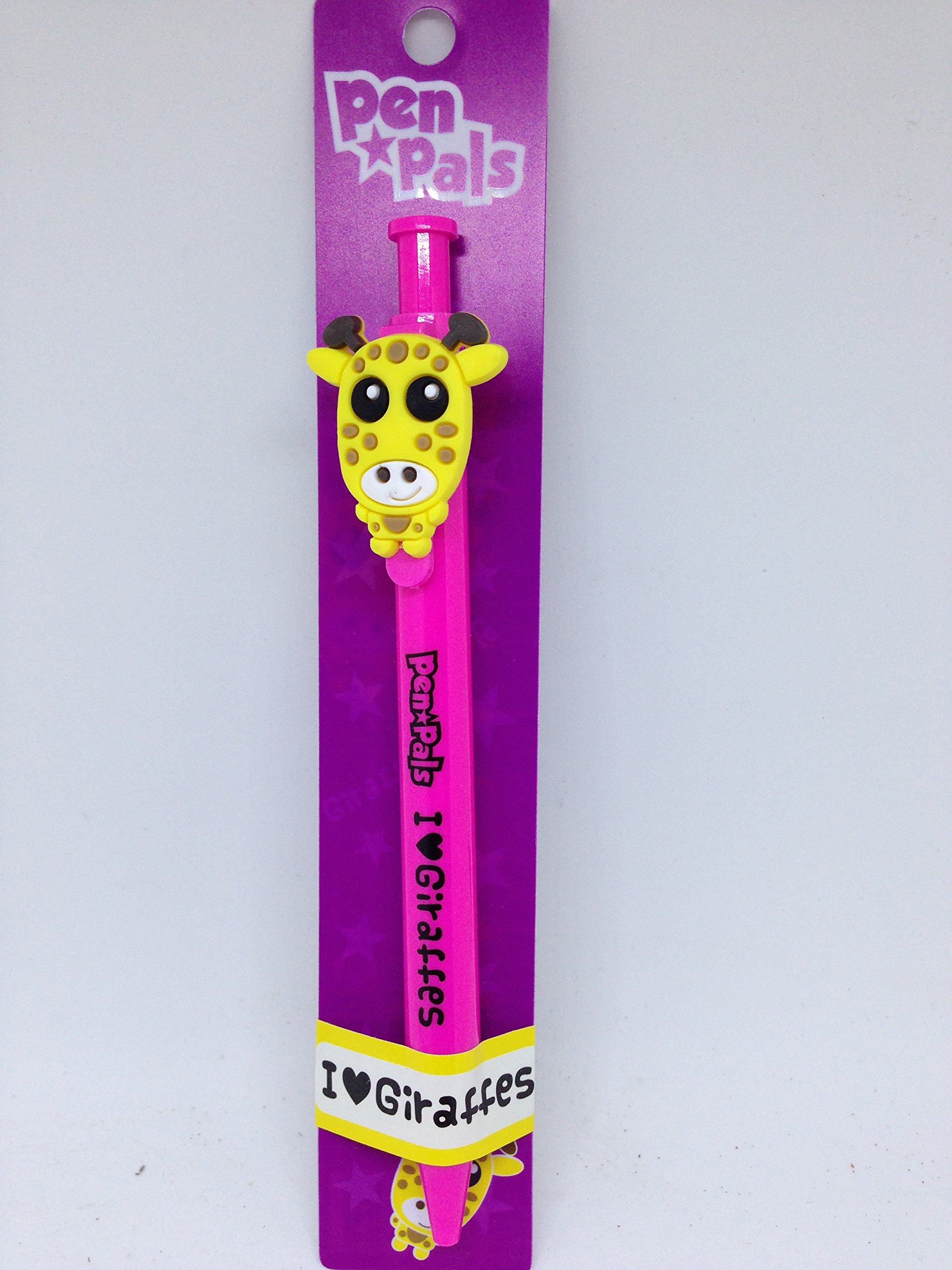I love Giraffes Children’s Personalised Animal Pen with FREE Bookmark