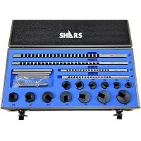 Shars 1/2" D 9/16" X 13-7/8" HSS Standard Keyway Broach With Shim - 404-9612