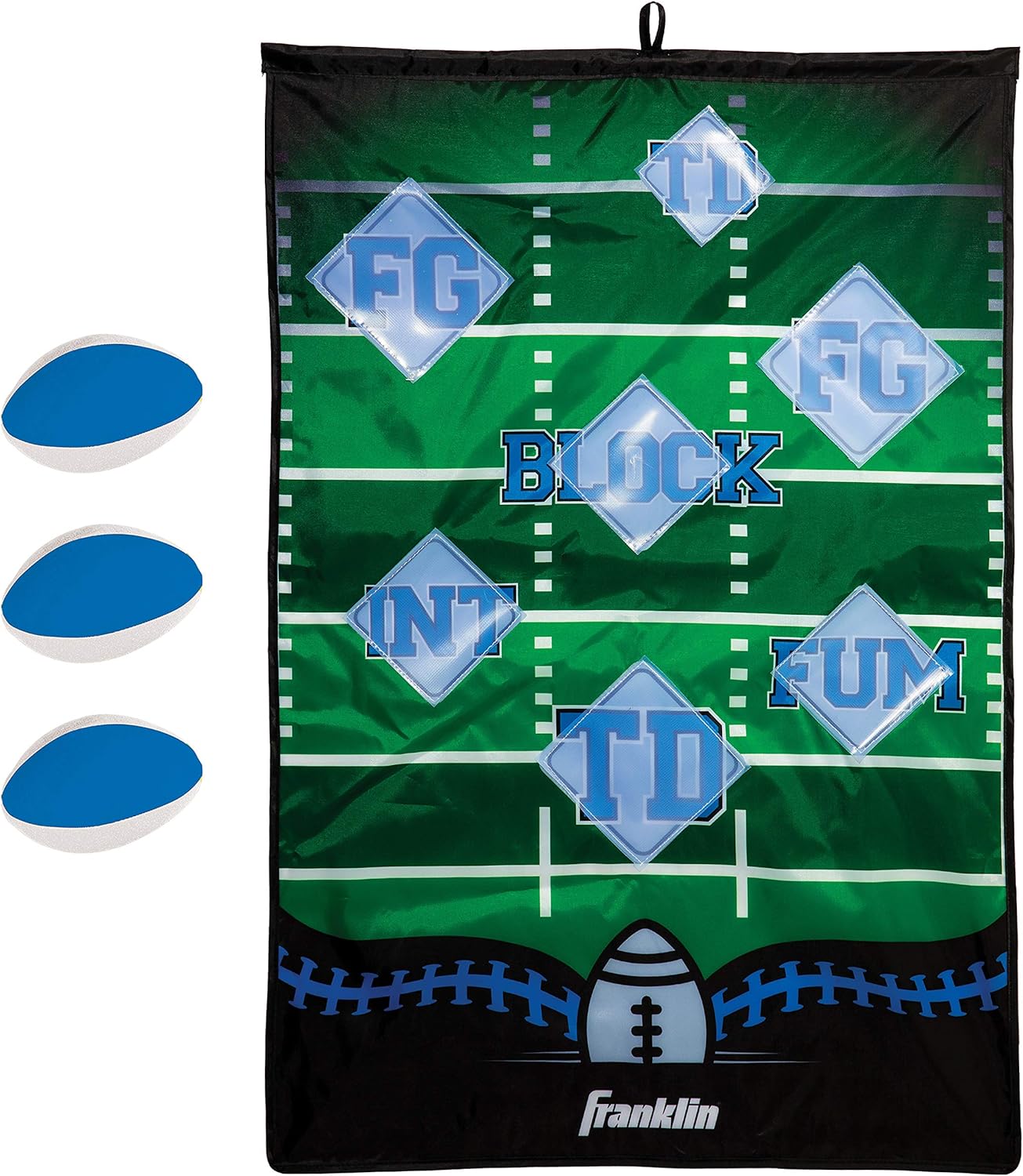 Franklin Sports Football Target Indoor Pass Game, 36 X 24-Inch : Rec Room Games And Equipment : Sports & Outdoors