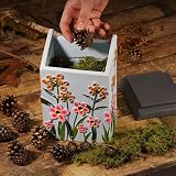 Muldale Bee House for Garden Insect Hotel Ladybirds Bees Hand Painted view 7