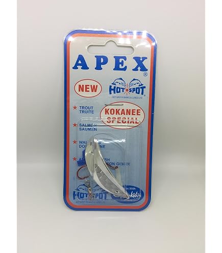 Amazon.com : Hot Spot A4-304R Apex Trolling Lure 4", 4/0 Siwash Hook, Black N White, One Size : Sports & Outdoors Amazon.com : Hot Spot A4-304R Apex Trolling Lure 4", 4/0 Siwash Hook, Black N White, One Size : Sports & Outdoors