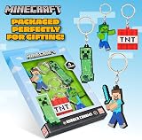 Minecraft Kids Keyrings and Silicone Wristband Set Creeper 4 Pack view 7