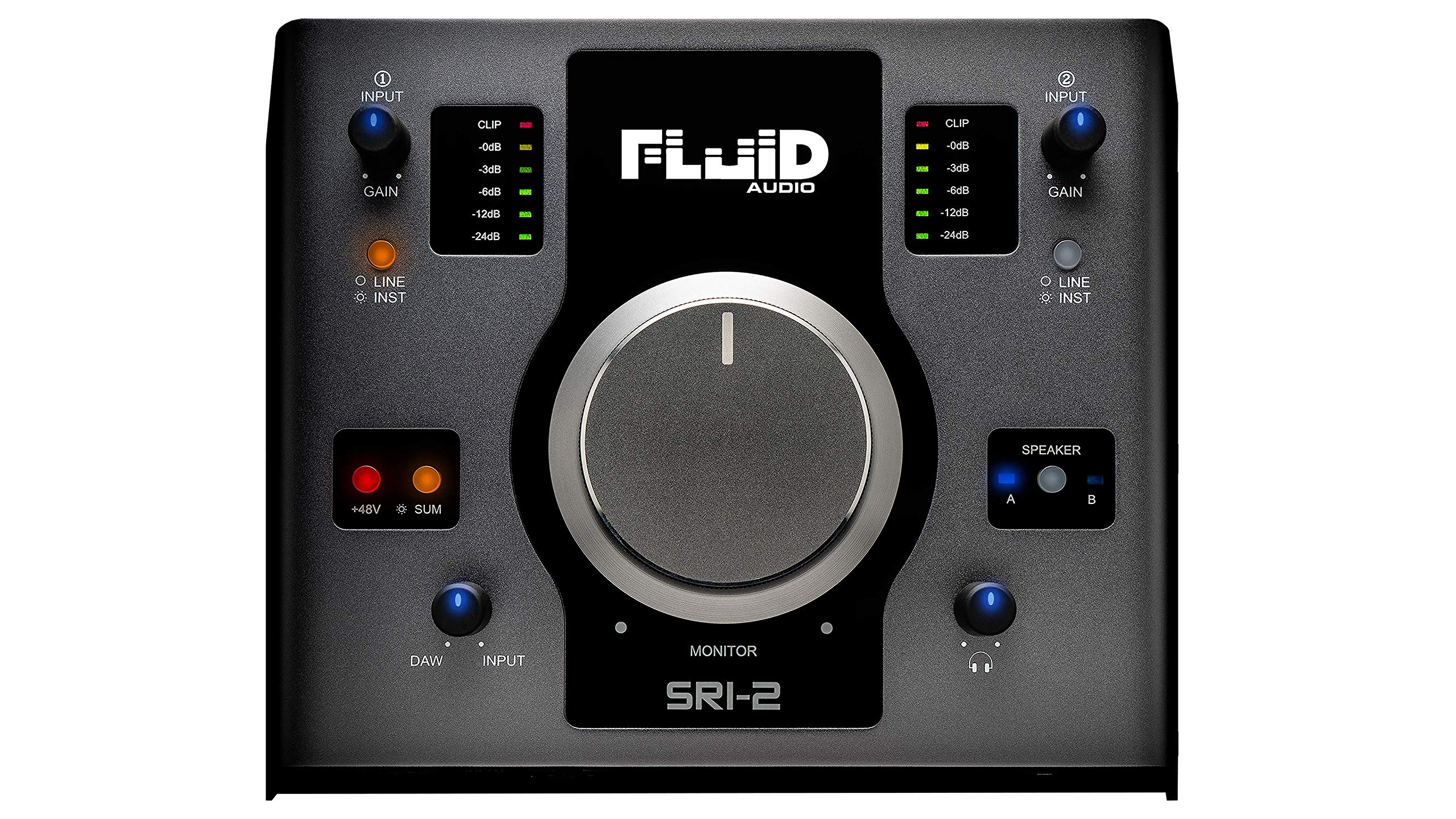 Fluid Audio SRI-2 USB Audio Interface & Monitor Controller