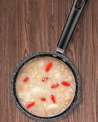 Nonstick Saucepan, 1.5 Quarts Sauce Pan with Swiss