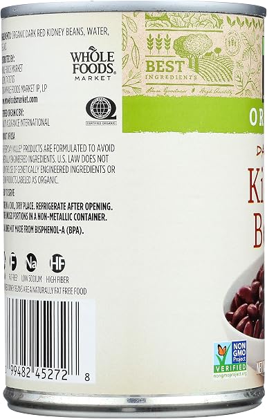 365 everyday value Dark Red kidney beans (099482452728)