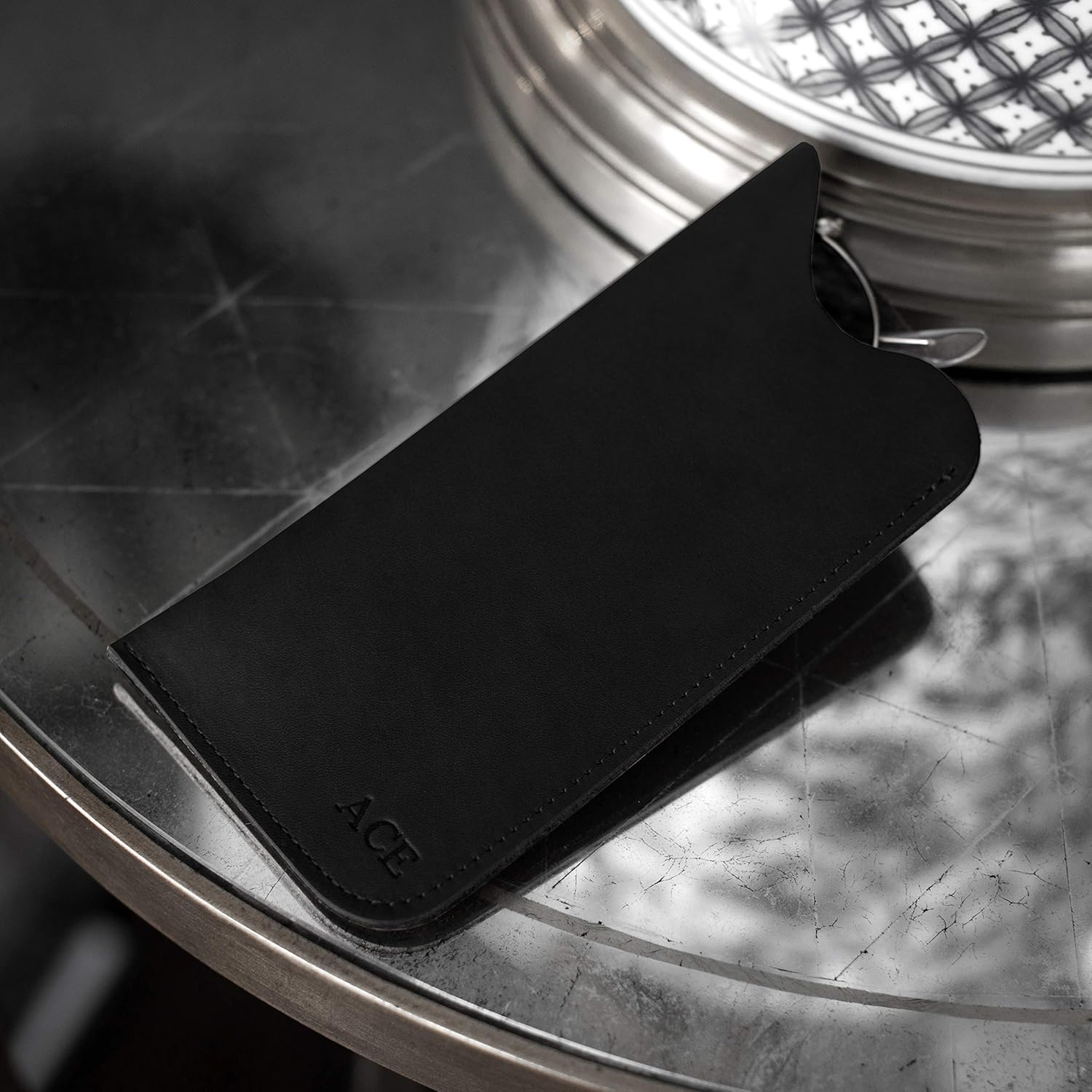 Leather Glasses Sleeve Personalized Sunglasses Sleeve Leather Pouch Leather