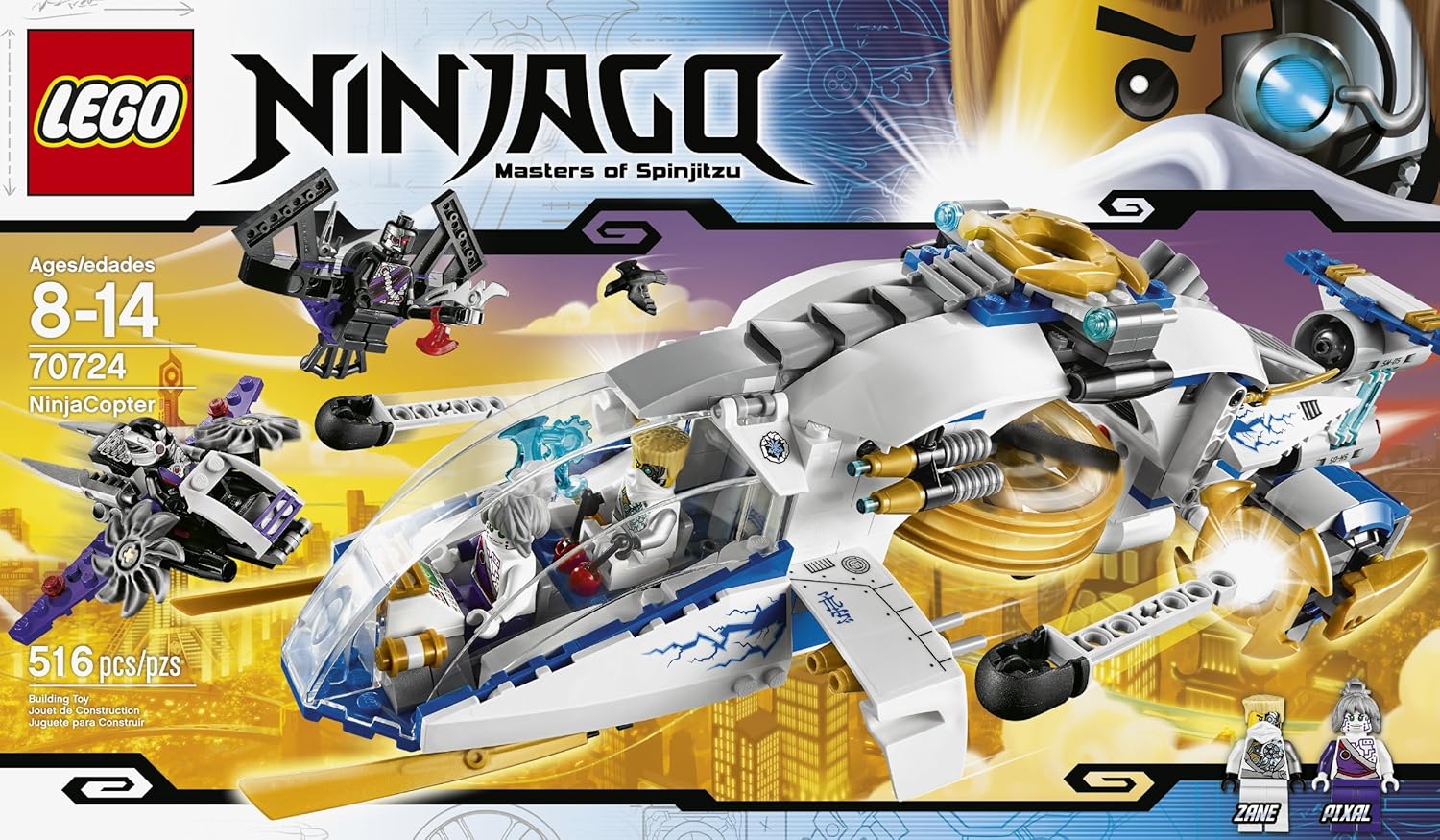 LEGO Ninjago 70724 NinjaCopter Toy