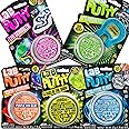 JA-RU Lab Putty Assorted, Its Magnetic, Heat Sensitive, Crystal Clear, UV Sensitive, Glow in The Dark (5 Pack) Crazy Stress Putty Sensory. Includes Sticker 9578, 9574, 9575, 9576, 9577s