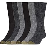 GOLDTOE mens Harrington Crew Socks, Multipairs