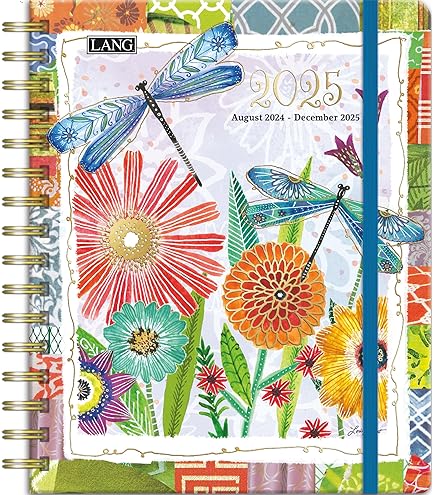 Lang Companies, Happy Life Deluxe 2026 Planner, 6.5'' X 9'', Weekly