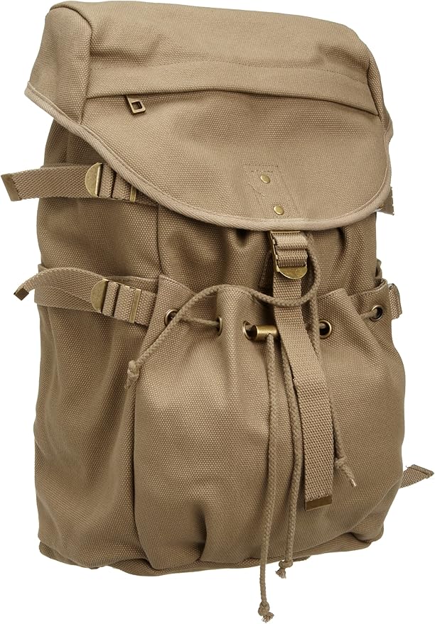 French Connection Men's Working Canvas Bag Brown One Size Amazon