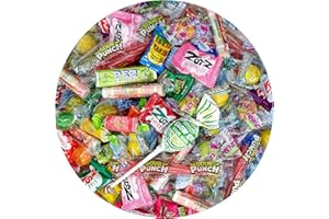 THE HAMPTON POPCORN COMPANY Sour Candy Variety Pack, 2 Pound Sour Candy Mix, Individually Wrapped Bulk Candies, Party Mix Assortment, Pinata Stuffers, Candies For Goodie Bags
