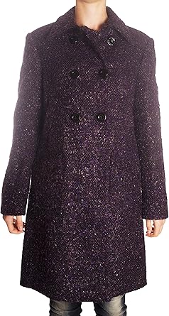 manteau violet femme