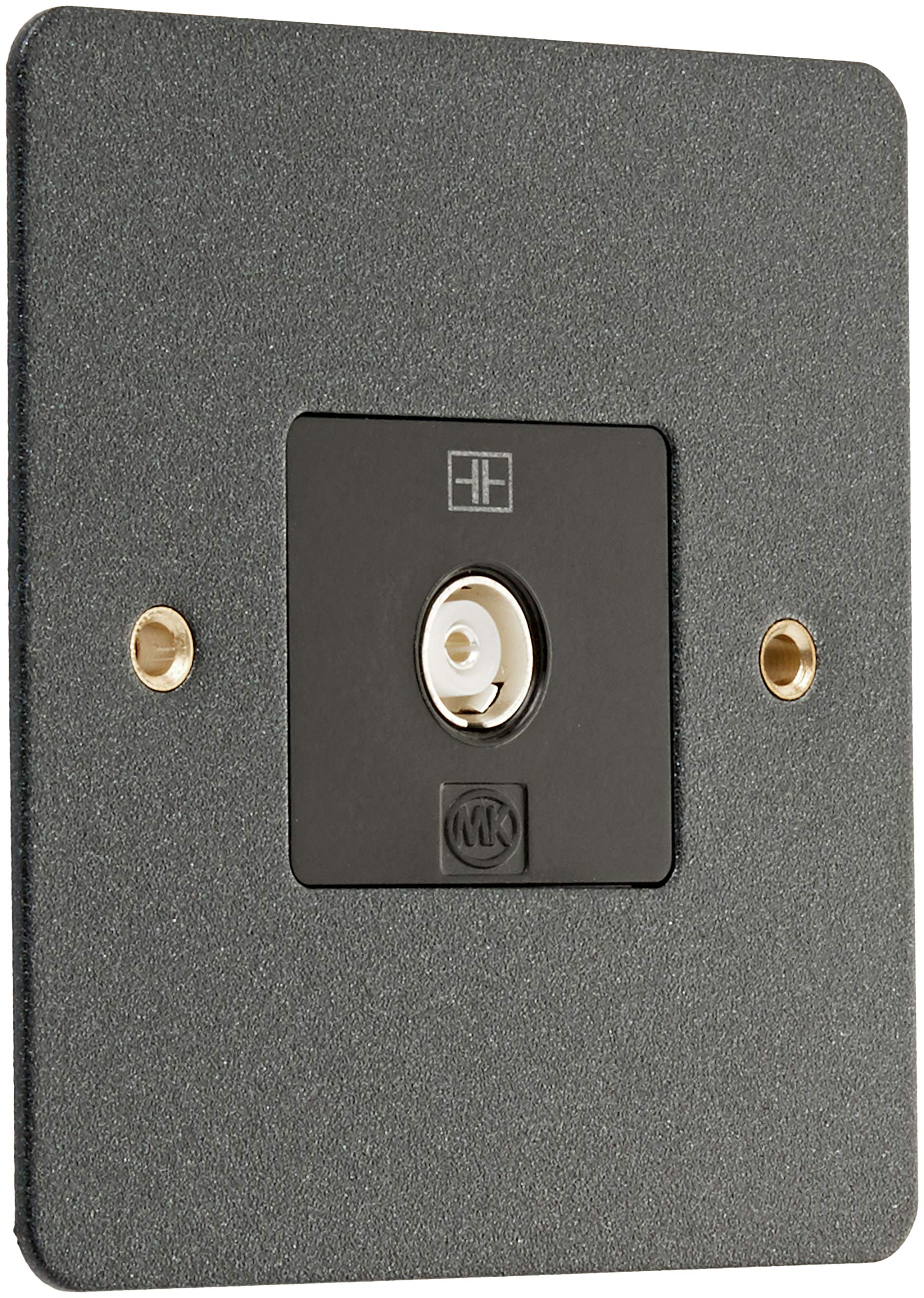 MK Edge K14321LBKB TV/FM Single Isolated - Lustrous Black
