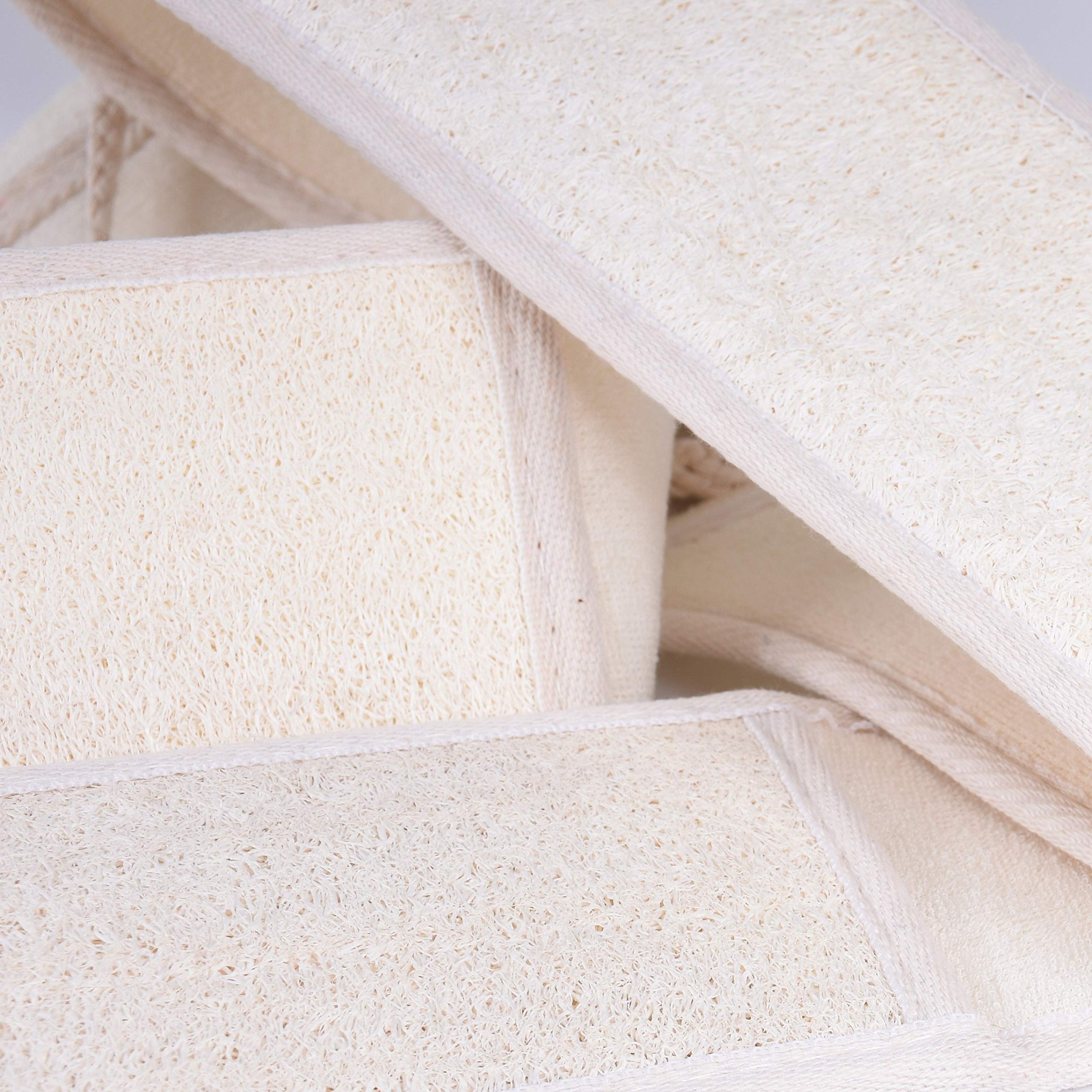 Pure Natural Loofah Back Scrubber for Shower, Deep Clean & Exfoliating, Invigorate Your Skin, Good for Health and Beauty