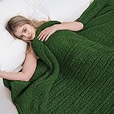 Eydna Electric Heated Blanket Full Size 72"×84" with 9 Heating Levels & 1-10Hs Auto Off,Double Sided Plush Sherpa, Energy Efficient, Machine Washable, for Couch & Bed, Green