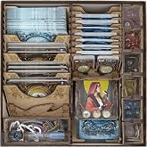 TowerRex Organizer for Mysterium Board Game and Hidden Signs, Secrets and Lies Expansion, Storage Instert, Accessories Upgrade