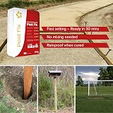 Laeto Fast Setting Concrete 20kg Post Mix for Fence Posts Garden Structures view 5