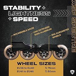 Flying Eagle X5F Spectre Freeskates - Adult Inline