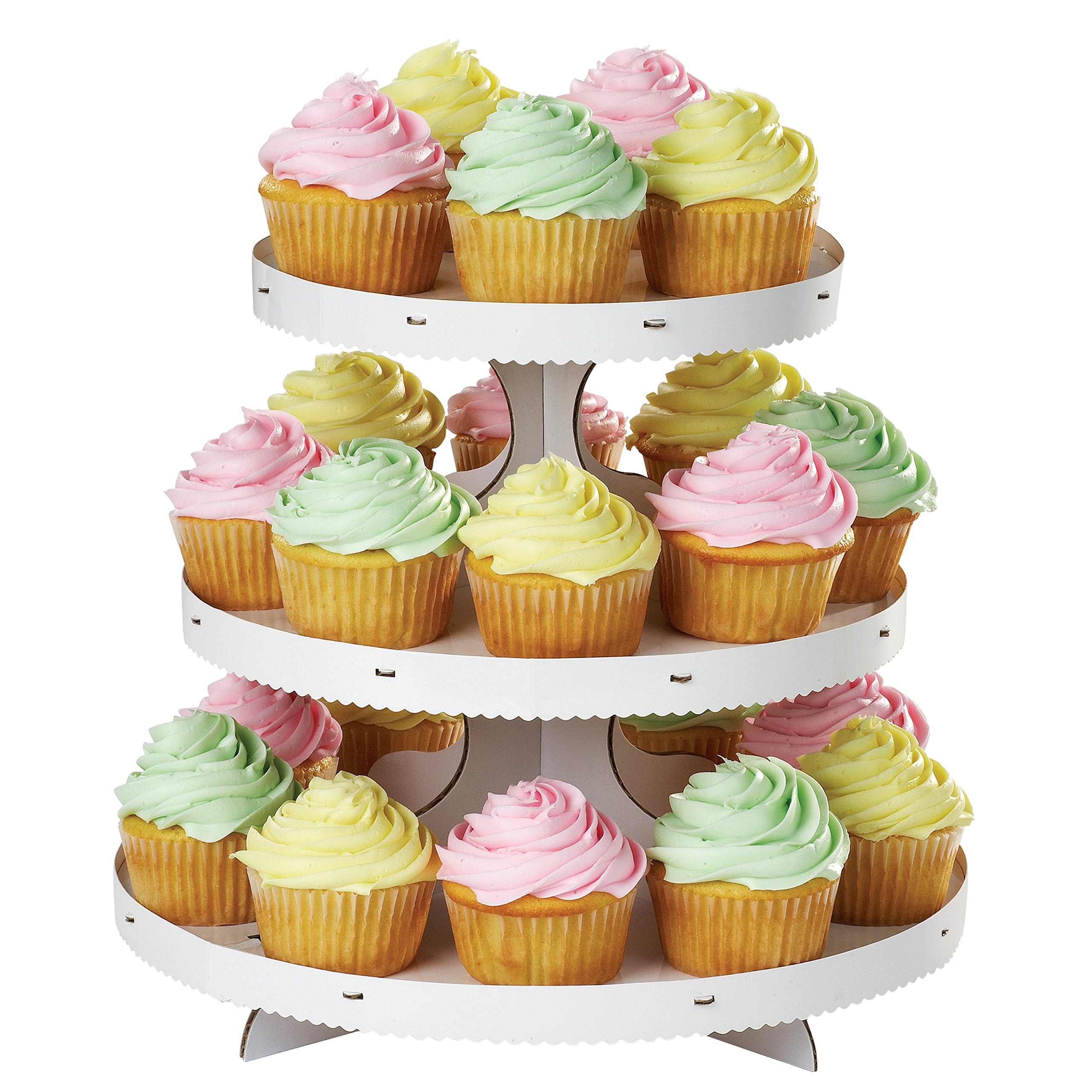 Wilton Cupcake 3 Tier Stand, White