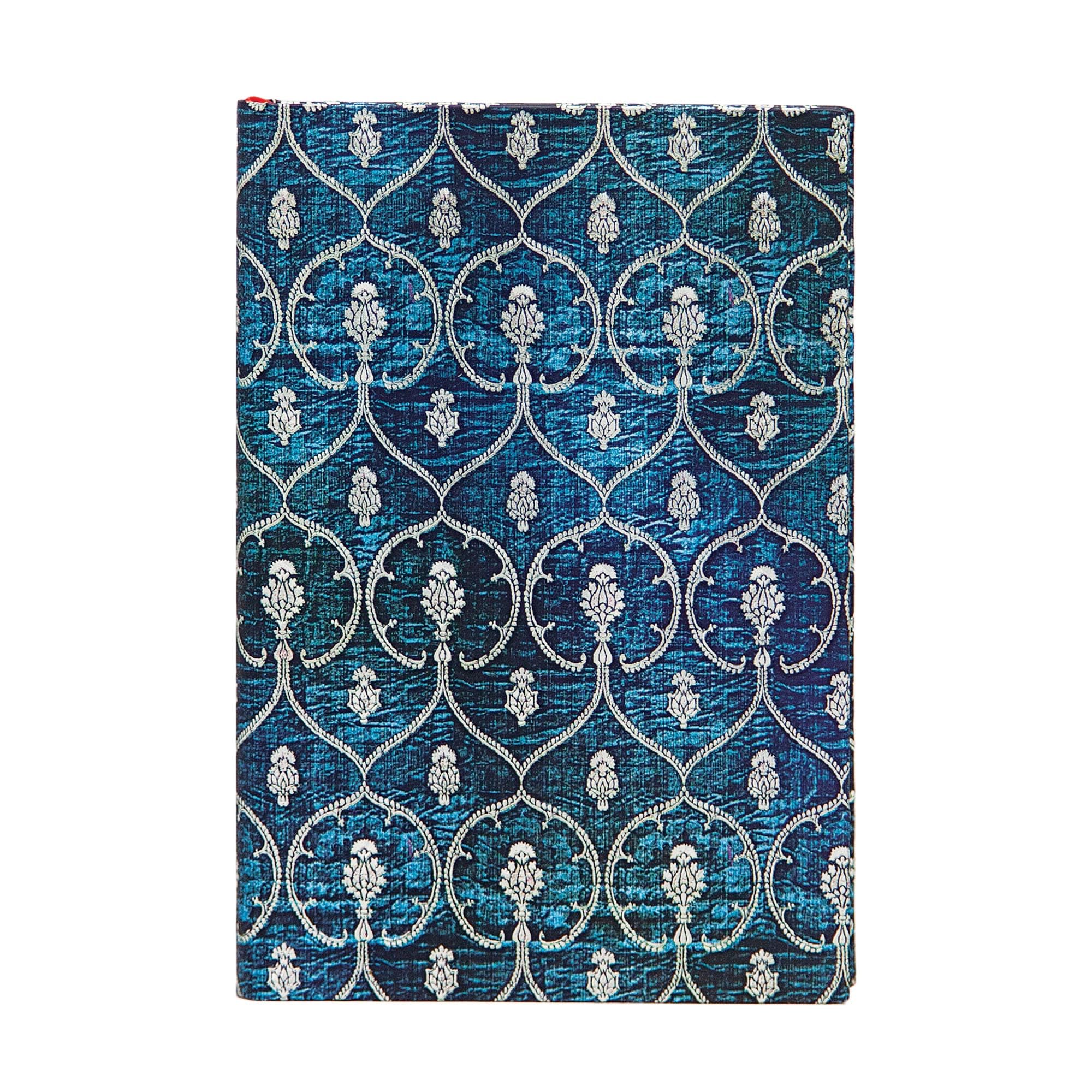 Paperblanks Hardcover Journal Blue Velvet | Lined | Mini (95 × 140 mm)