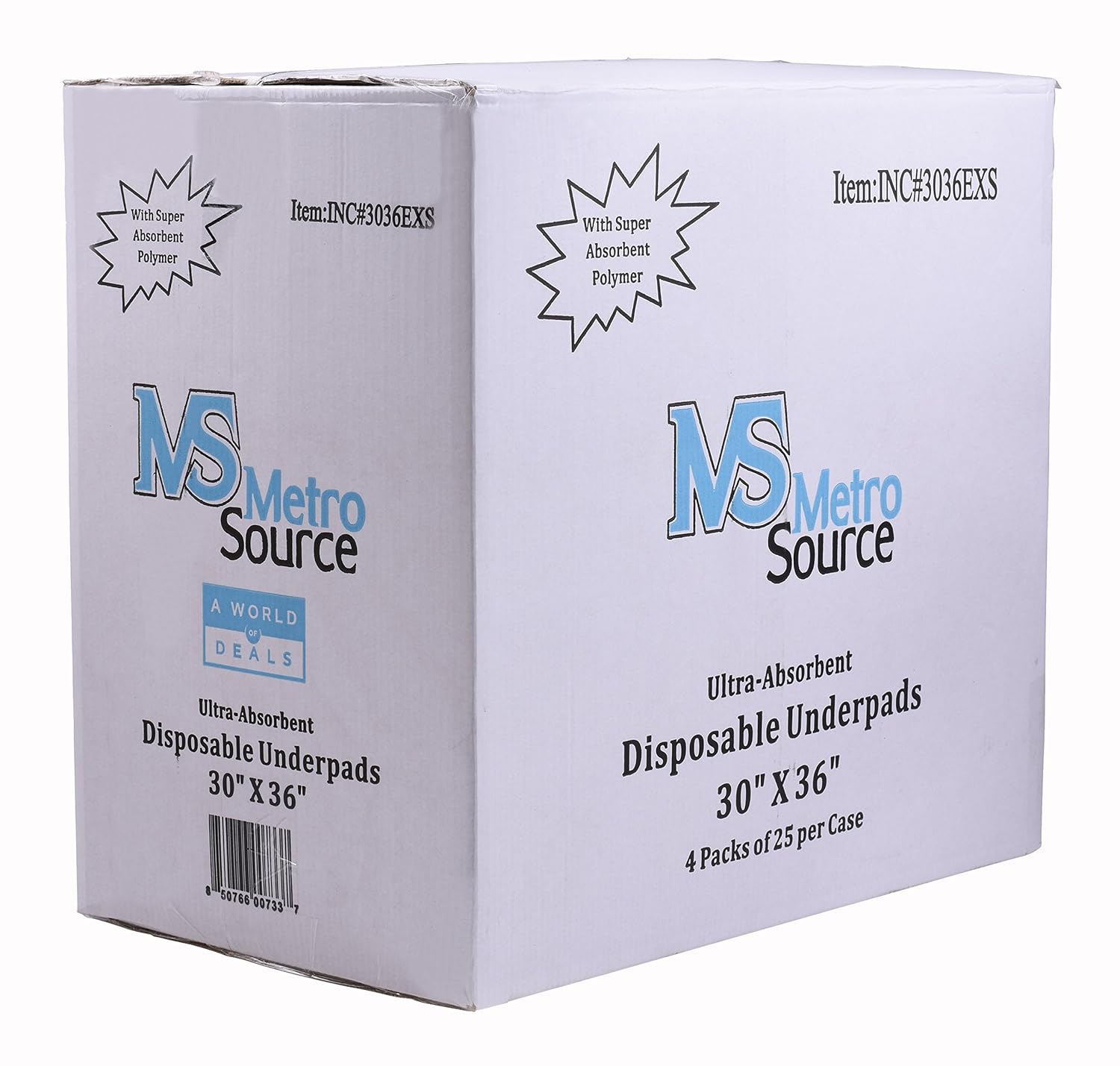 A World of Deals Premium Disposable Underpads Ultra Absorbent 30 X 36