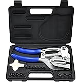 Neiko 02612A Multi-Purpose Power Hole Punch Kit | 7 Sizes from 3/32&rdquo; to 9/32&rdquo;