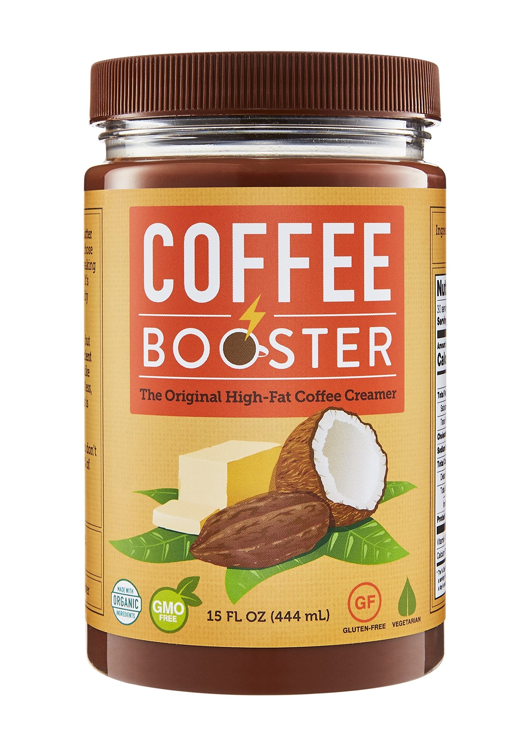 Coffee Booster Organic HighFat Coffee Creamer All Natural Keto