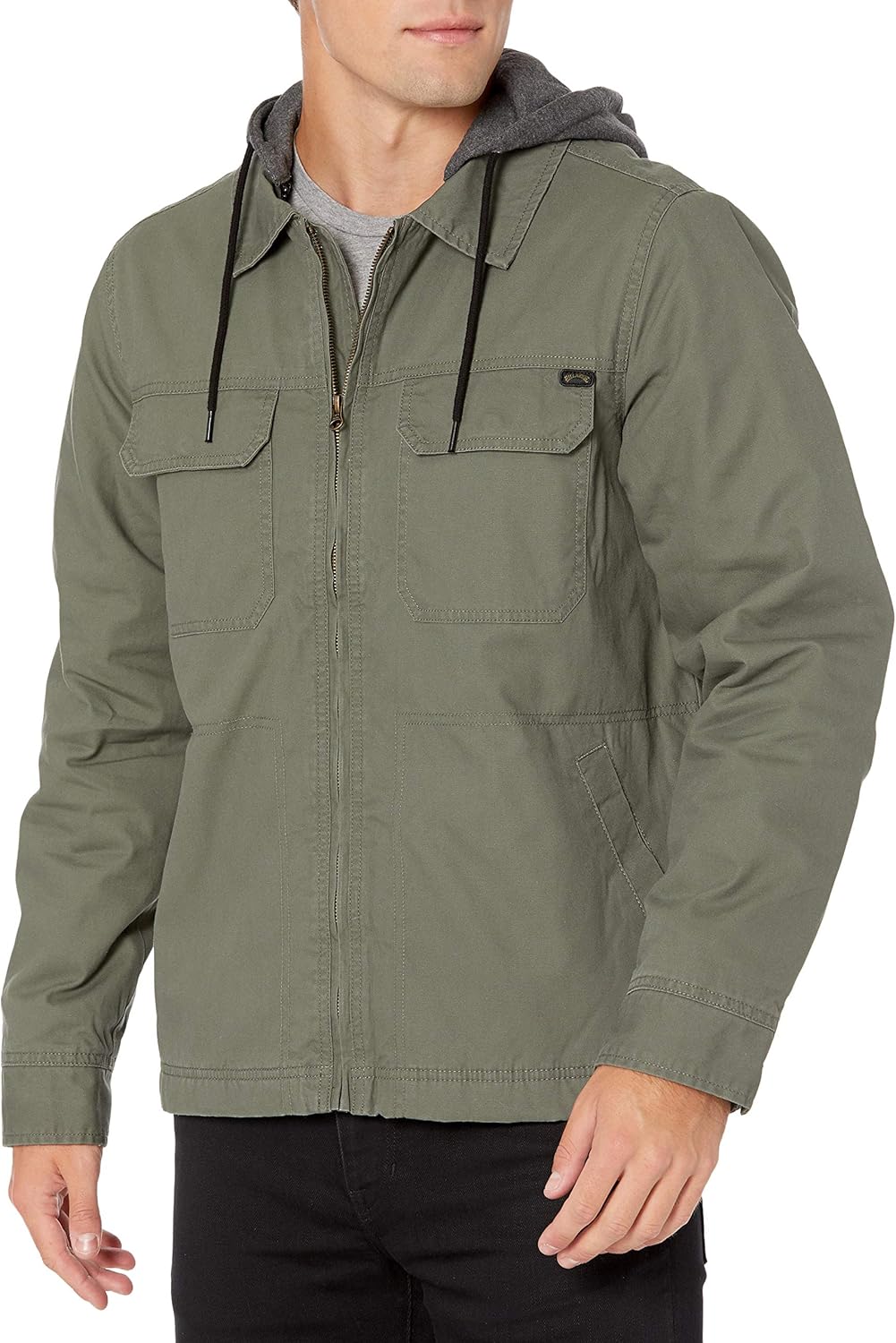 Billabong Men's Barlow Twill Jacket: Clothing