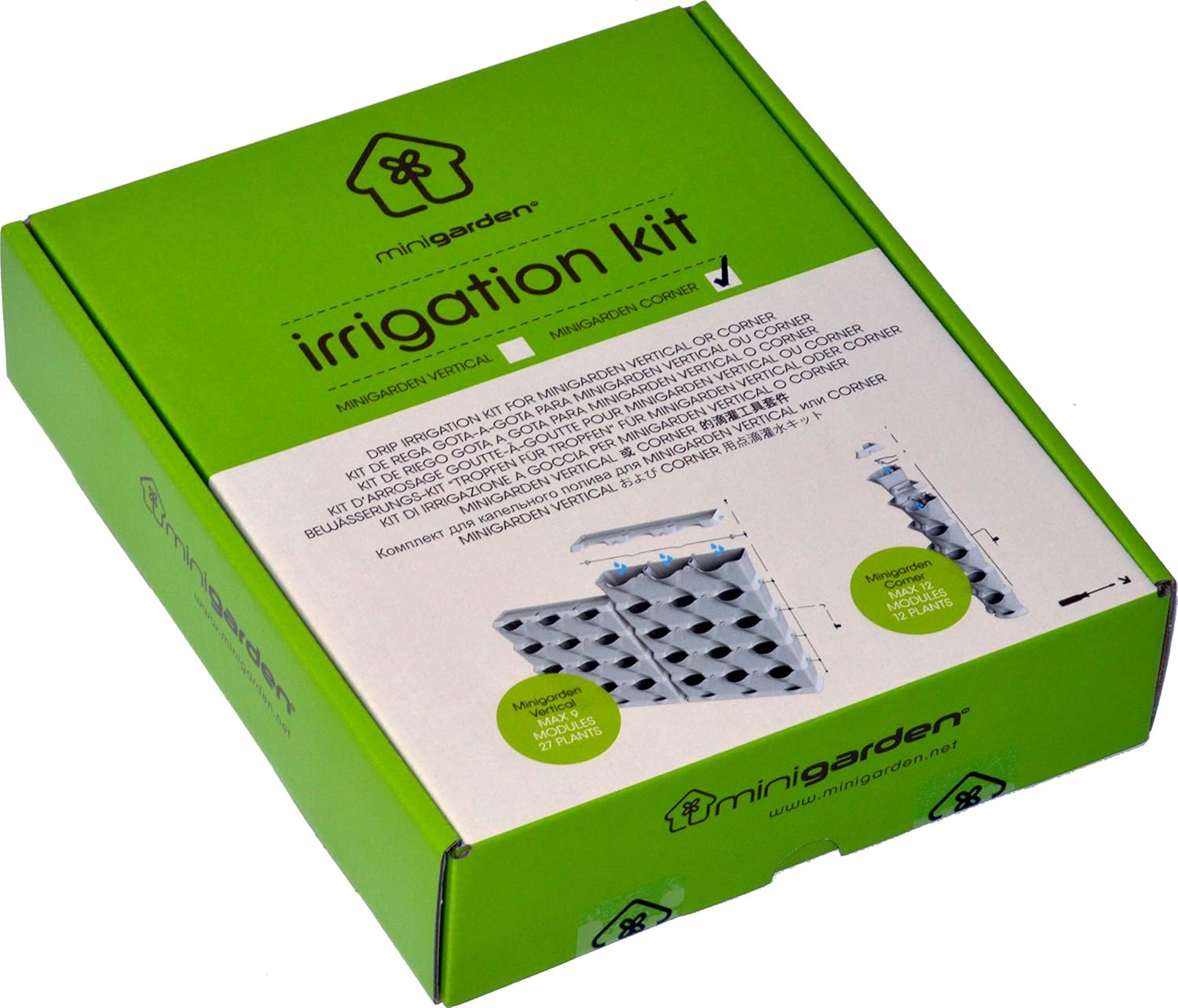 minigarden Kit de Riego por Goteo Corner, para regar hasta 12 ...