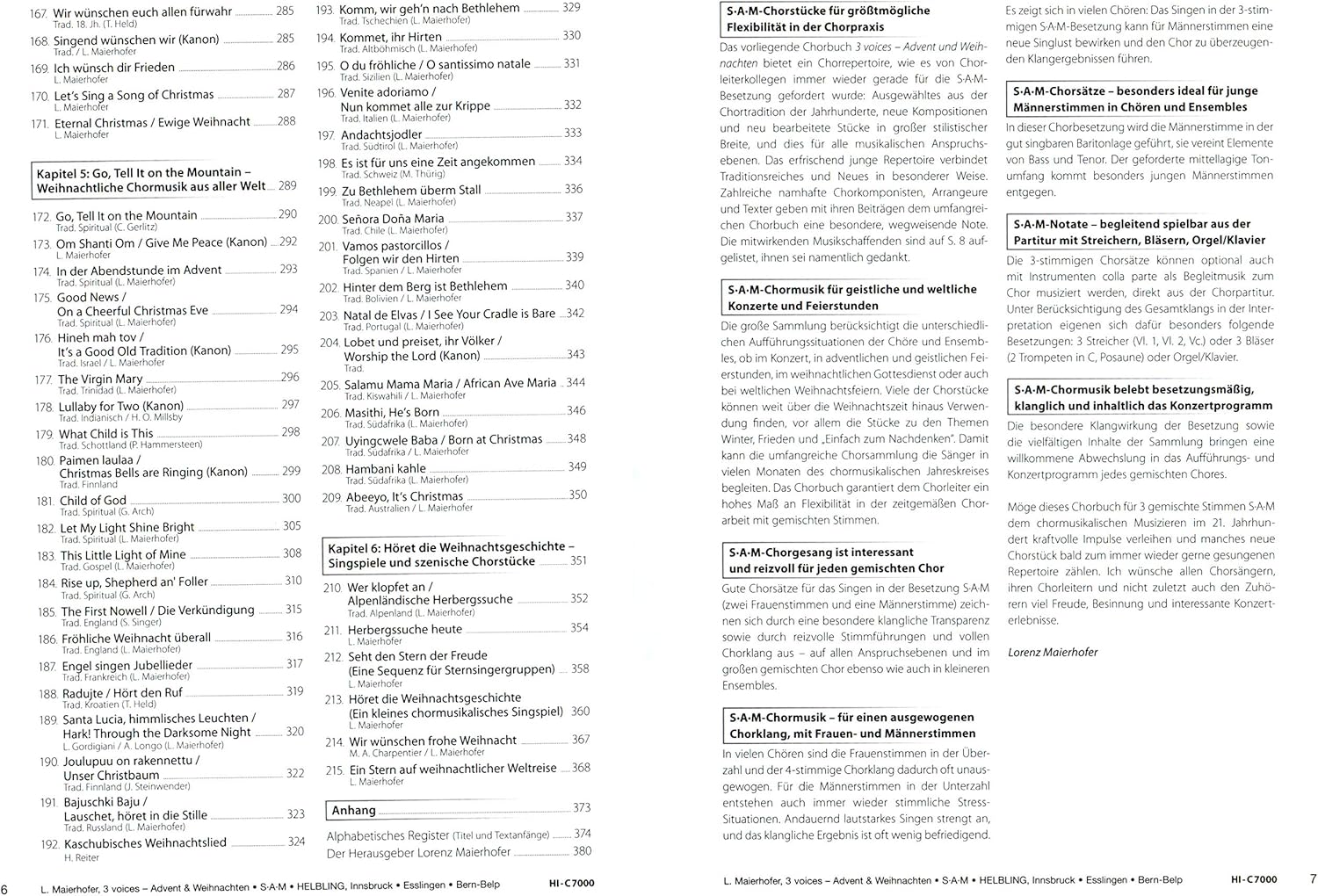 3 Voices Advent Christmas 215 Choir Songs For Winter And Christmas Time For Gem Choir Sam A Cappella Book With Colourful Heart Shaped Music Clip 9783850619325 Amazon De Musical Instruments