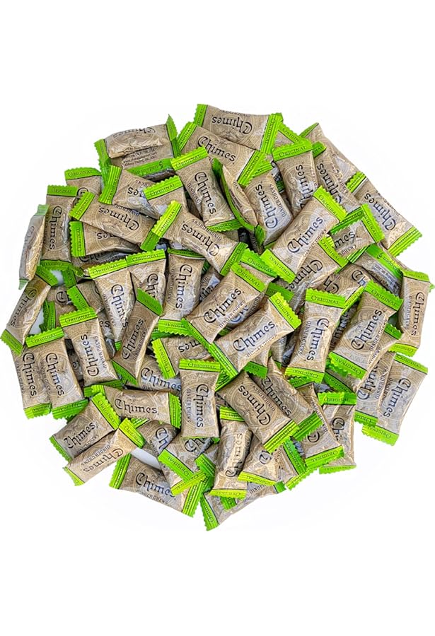 Amazon.com: Chimes Tranquil Turmeric Adaptogen Ginger Chews Candy