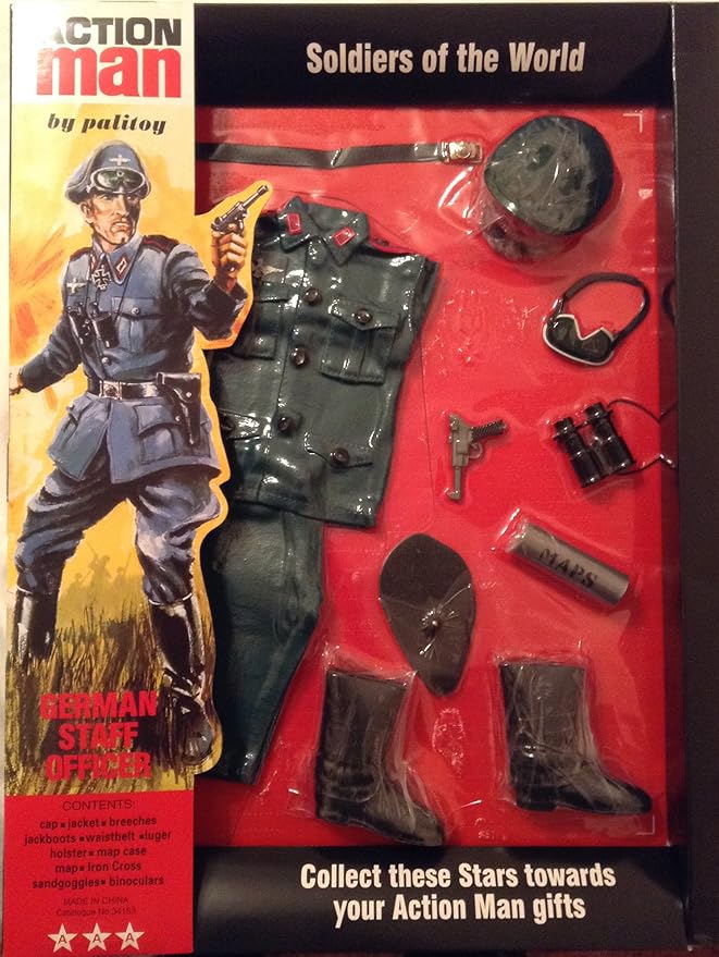 Action Man 40th Anniversary German Staff Officer Outfit And Equipment