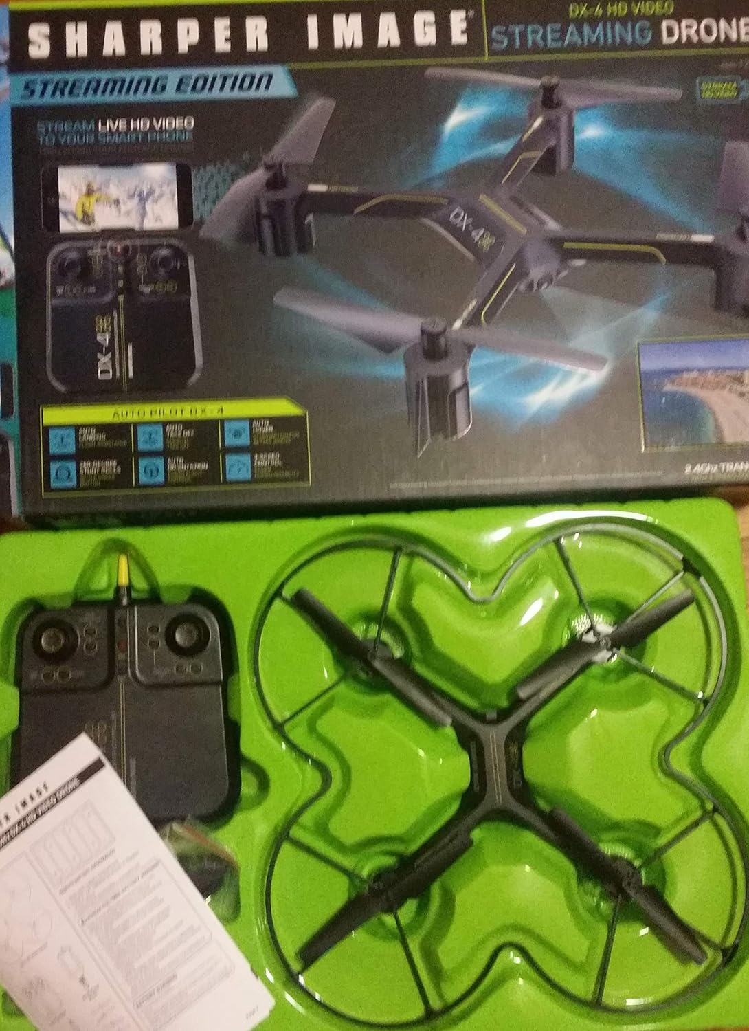 sharper image camera drone