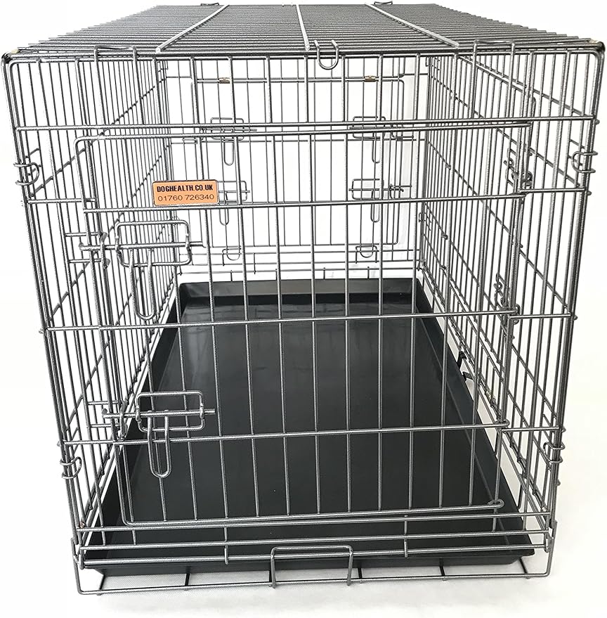 doghealth 3 door heavy duty dog cage XL 42" Amazon.co.uk Pet Supplies