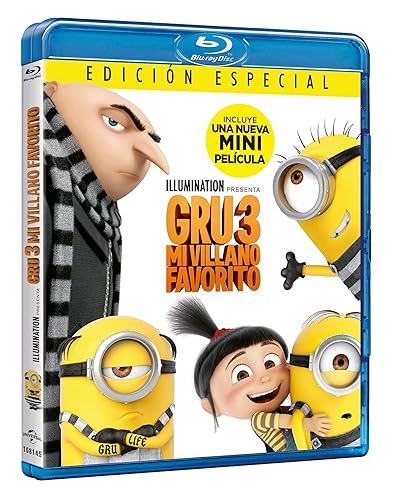 Despicable Me (GRU MI VILLANO FAVORITO BLU RAY -, Imported
