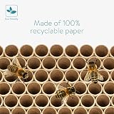 Navaris Cardboard Bee Nesting Tubes Pack of 200 15 cm 8 mm Diameter view 4