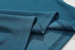 KAOKLRNI Men's Quick-Dry Active Polo Shirts Short