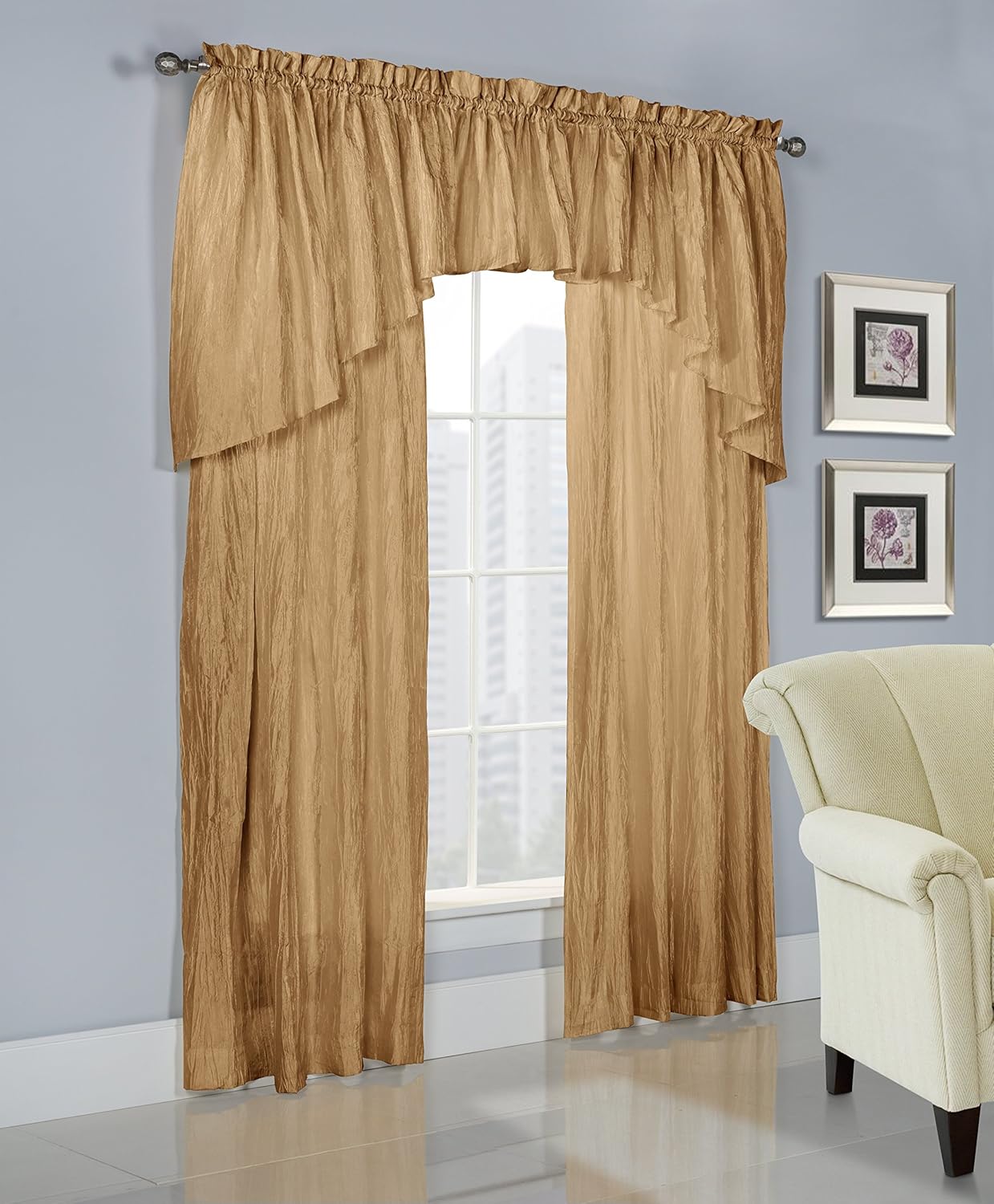 Buy Common Wealth Home Fashions Applause Grommet Topped Crushed