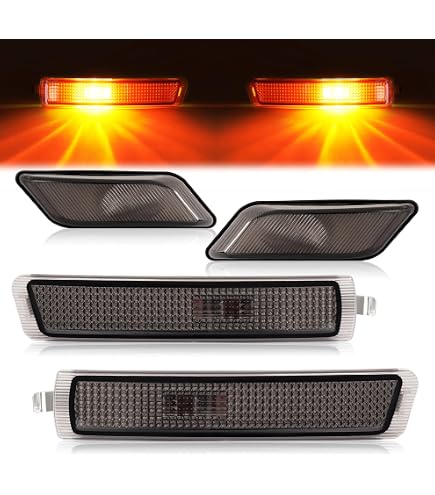 Amazon.com: ADIIL 2× Full LED Side Marker Light Kit for 96-02 BMW