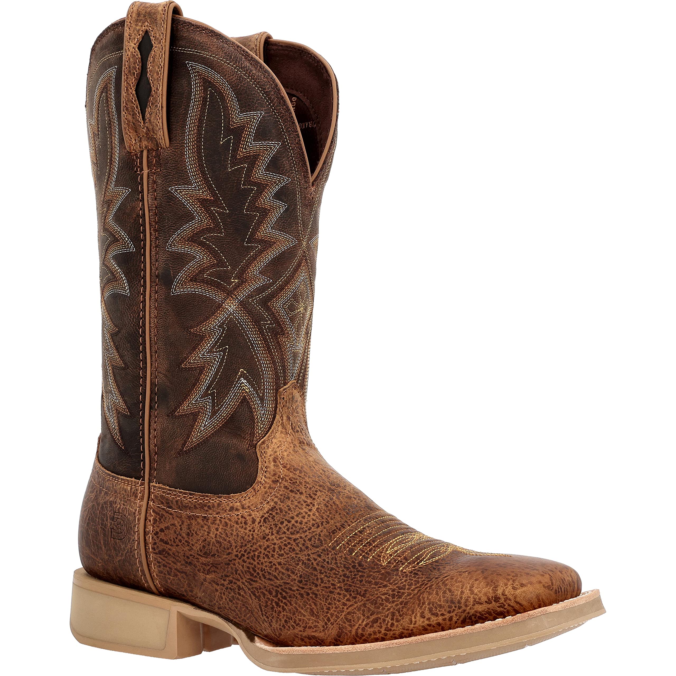 Durango Men’s Rebel Pro Lite Western Boot, Rustic Tan, 12